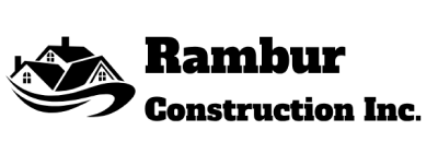 Rambur Construction Inc Logo H Black